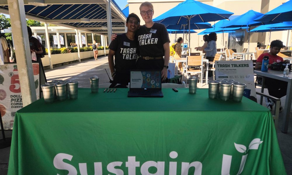 Sustain U Trash Talkers event teaches students about sustainable